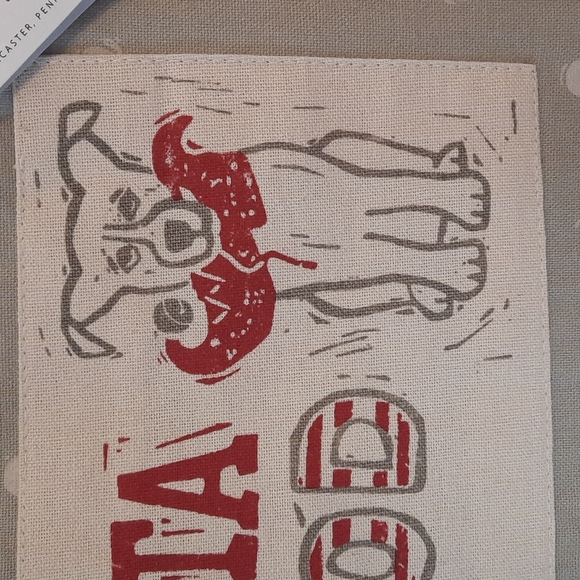 Dog Pet Holiday Christmas Countdown Treat Calendar Pockets Fabric Hanging - Picture 2 of 13